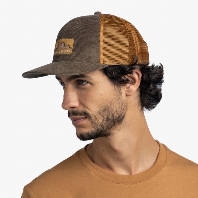 GORRA-EXPLORE TRUCKER CAP RHOES BROWN-BUFF