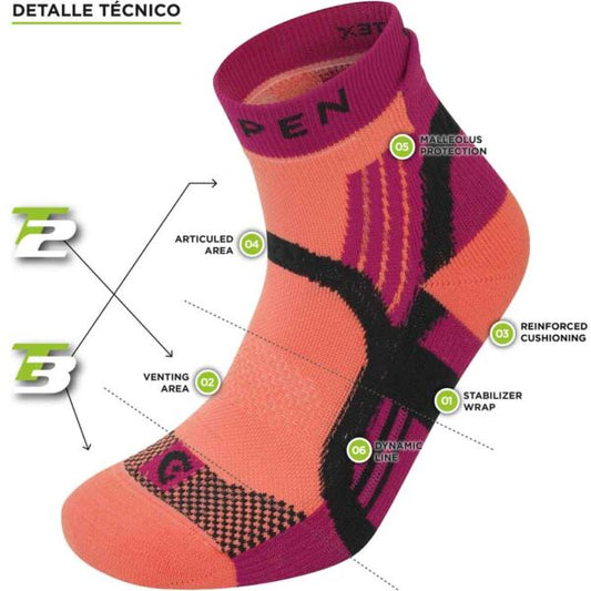 CALCETINES- TRAIL RUNNING PADDED ECO- MUJER