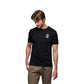 PLAYERA DE MANGA CORTA BLACK DIAMOND- BOULDER SS TEE - HOMBRE