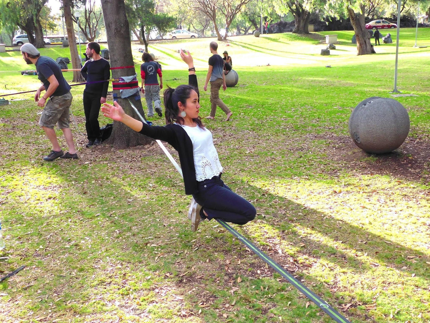 LINEA SLACK LINE- 27 METROS- ZENLINE