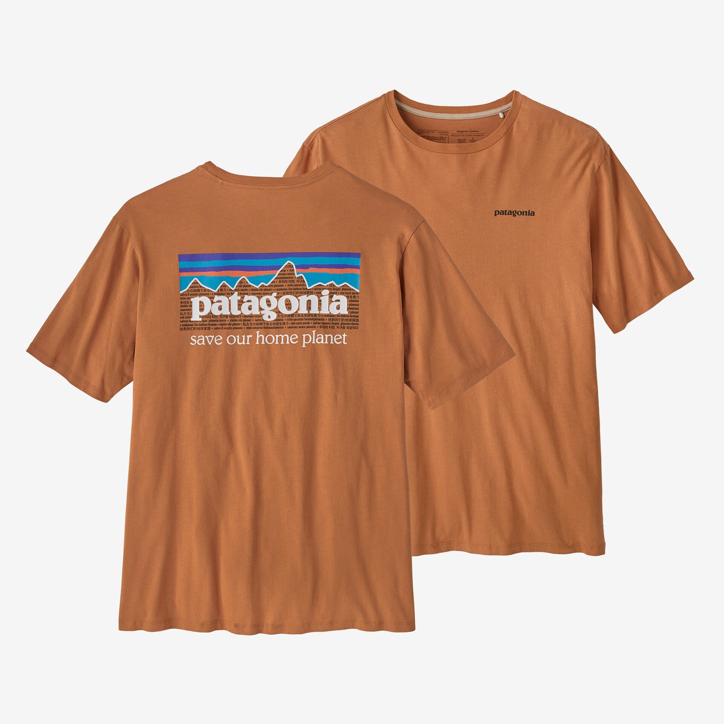 PLAYERA PATAGONIA- SAVE OUR HOME PLANET- HOMBRE