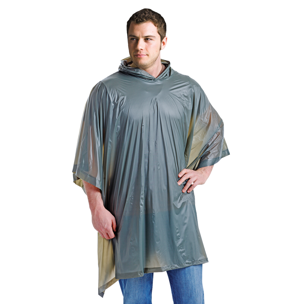 IMPERMEABLE DE VINIL VERDE OLIVO-COGHLANS