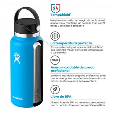 BOTELLA TÉRMICA- BOCA ANCHA- 591 ML- HYDROFLASK