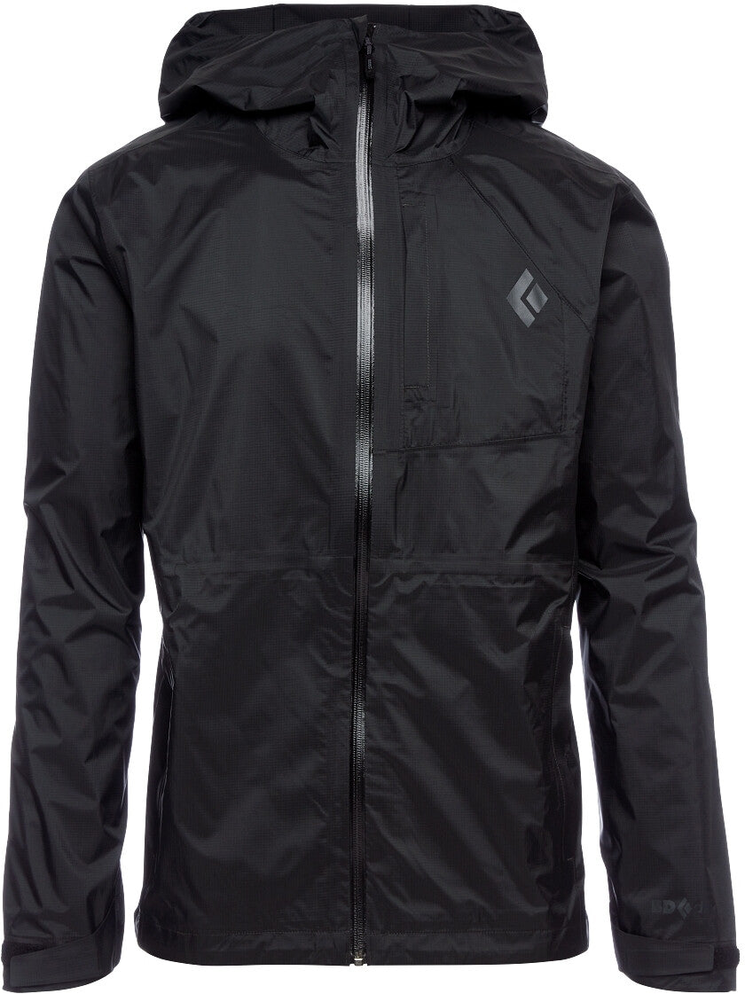 CHAMARRA IMPERMEABLE - TREELINE RAIN SHELL BLACK- HOMBRE