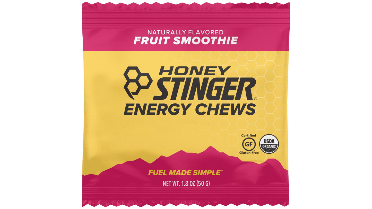 GUMMIES - (1 PACK 50 GR) CHEWS FRUIT SMOOTHIE - HONEY STINGER