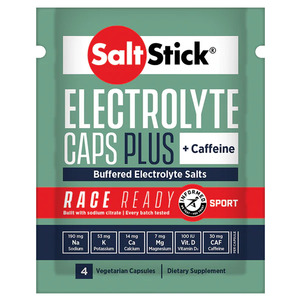 ELECTROLYTE RACEREADY CAPS PLUS C/4 - SALTSTICK