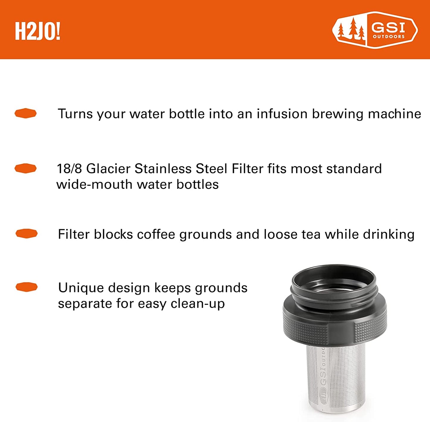 FILTRO PARA CAFE/TÉ- H2JO- GSI